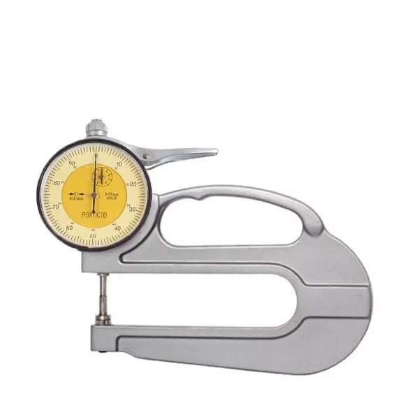 ضخامت سنج ورق ساعتی آسیمتو 10-0 میلی متر بازو بلند مدل 0-02-491 491-02-0