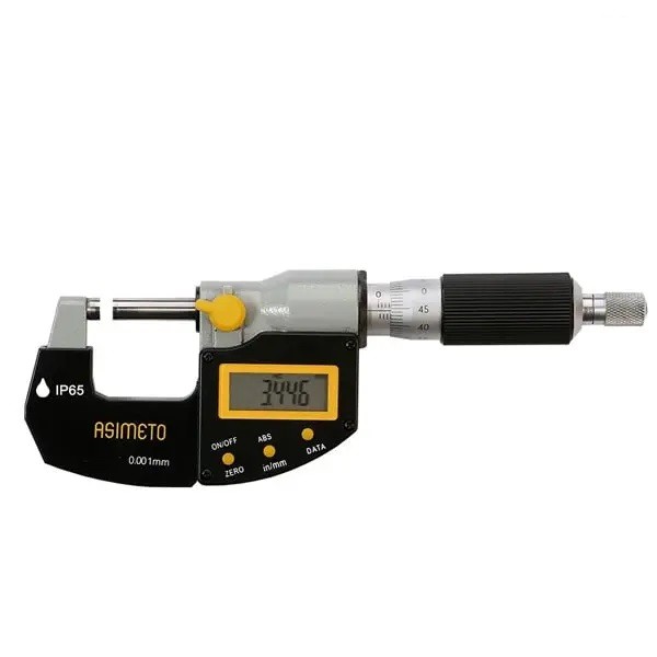میکرومتر دیجیتال آسیمتو خارج سنج 50-25 میلی متر مدل 4-02-105 4-02-105