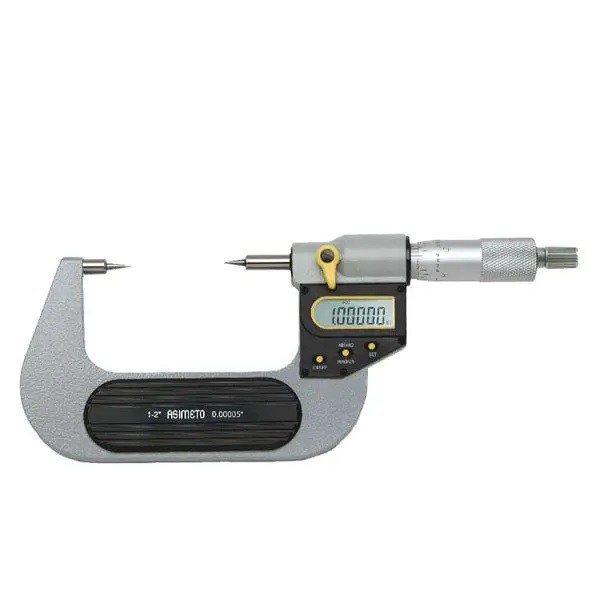 میکرومتر دیجیتال سوزنی آسیمتو خارج سنج 50-25 ضد آب مدل 0-02-126 126-0-0