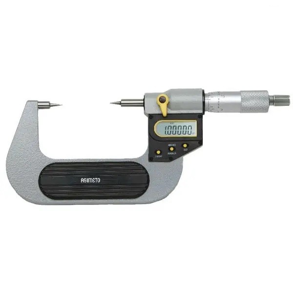 میکرومتر دیجیتال سوزنی آسیمتو خارج سنج 75-50 ضد آب مدل 0-03-126  0-03-126