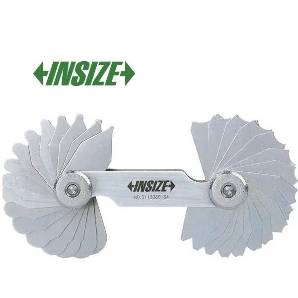 شابلون شعاع سنج ( R سنج )  اینسایز 7-1 mm - مدل 17-4801 4801-17
