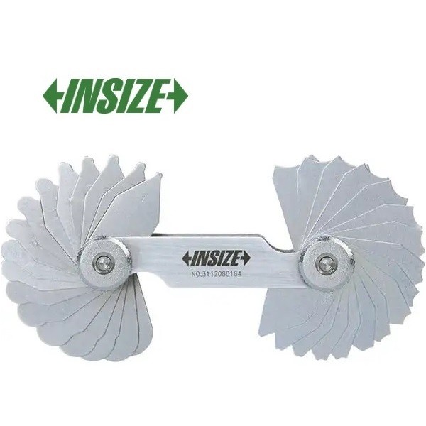 شابلون شعاع سنج ( R سنج )  اینسایز 15-7.5 mm - مدل 16-4801 4801-16