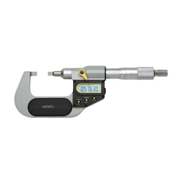 میکرومتر فک پیچ گوشتی دیجیتال آسیمتو 25-0 خارج سنج مدل 0-01-117  0-01-117