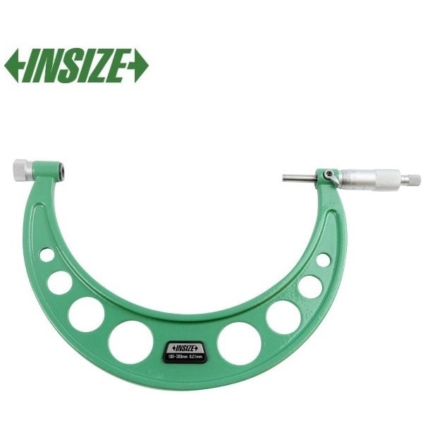 میکرومترمیله ای خارج اینسایز 200-100 mm 0 (سری4 عددی سر تعویض شو) مدل 200-3206 3206-200A