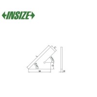 گونیا صنعتی 45 درجه اینسایز 120x80 میلی متر مدل 1120-4745  4745-1120