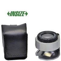 ذره بین X10 ( لوپ X10 )  چراغ دار اینسایز مدل 10-7524  7524-10