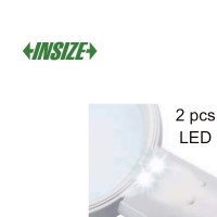 ذره بین X2 چراغ دار اینسایز مدل 2-7513 7513-2