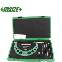 میکرومترمیله ای خارج اینسایز 200-100 mm 0 (سری4 عددی سر تعویض شو) مدل 200-3206 3206-200A
