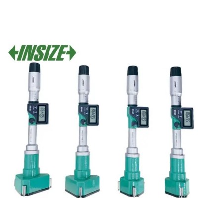 ست میکرومتر داخل  سنج دیجیتال سه فک اینسایز 100-50 mm مدل 1004-3127